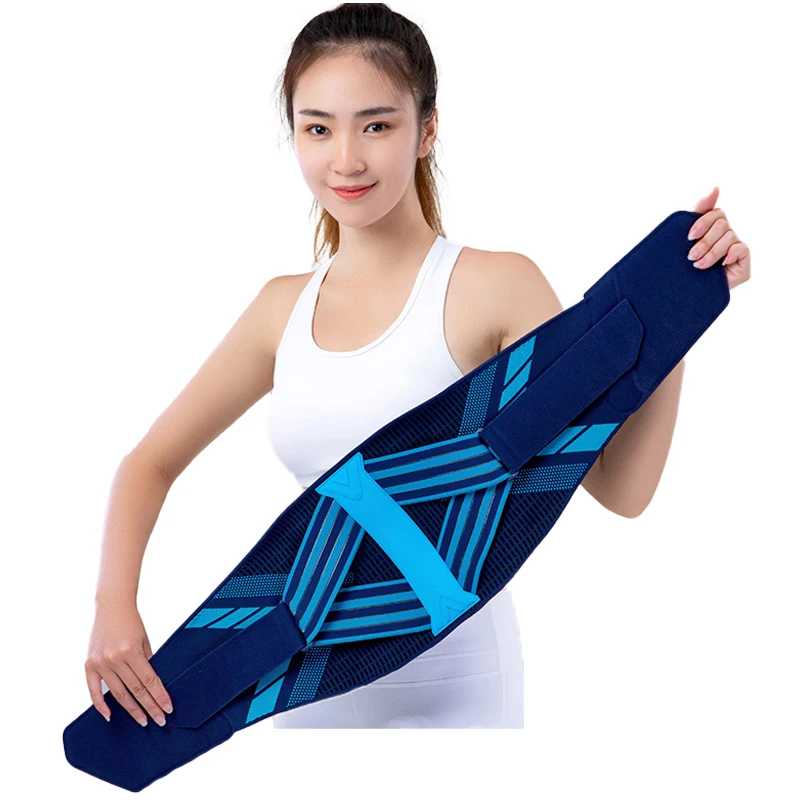 Strict QC inspection Knitted Waist Support Protector Back Brace Breathable Elastic Lumbar Corset