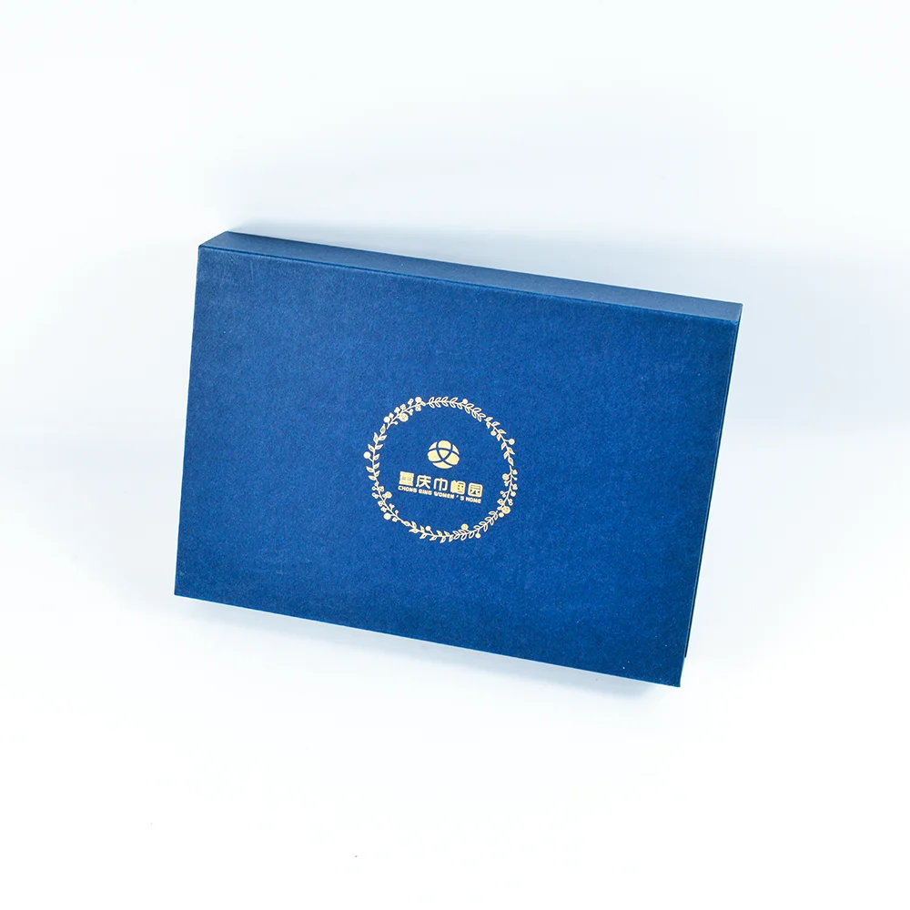 
 Недорогие подарочные коробки для деловых людей, синего цвета  
