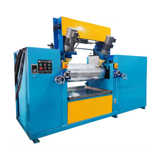 Factory Outlet Rubber Mixing Mill For Lab Rubber Calender Mill Machine Two Roller Calender Mill