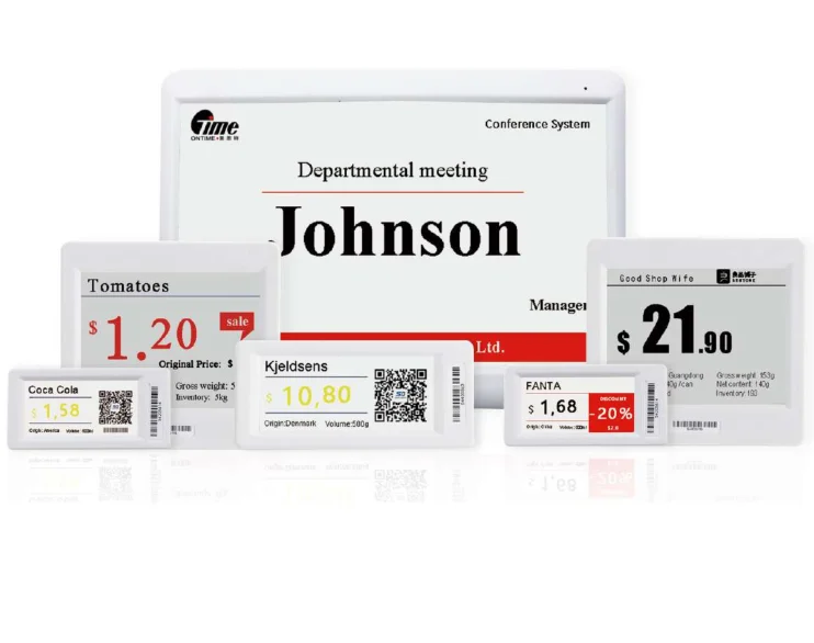 ESL electronic price tags for supermarket 2.13 inch