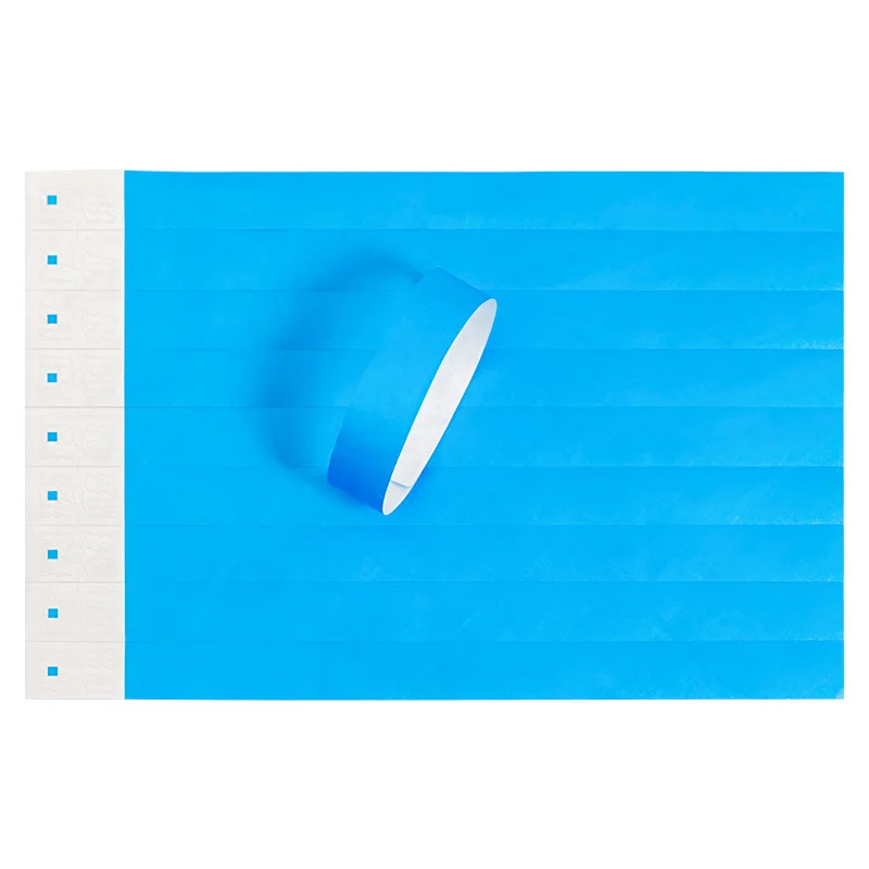 disposable wristbands party waterproof tyvek paper for events