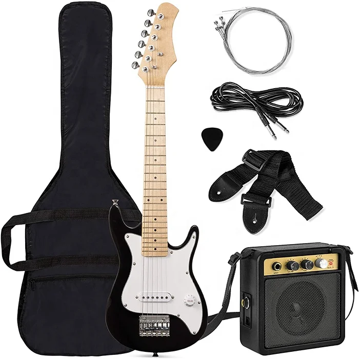 30in Kids Electric Guitar Beginner Starter Kit with 5W Amplifier Strap Case Strings Picks