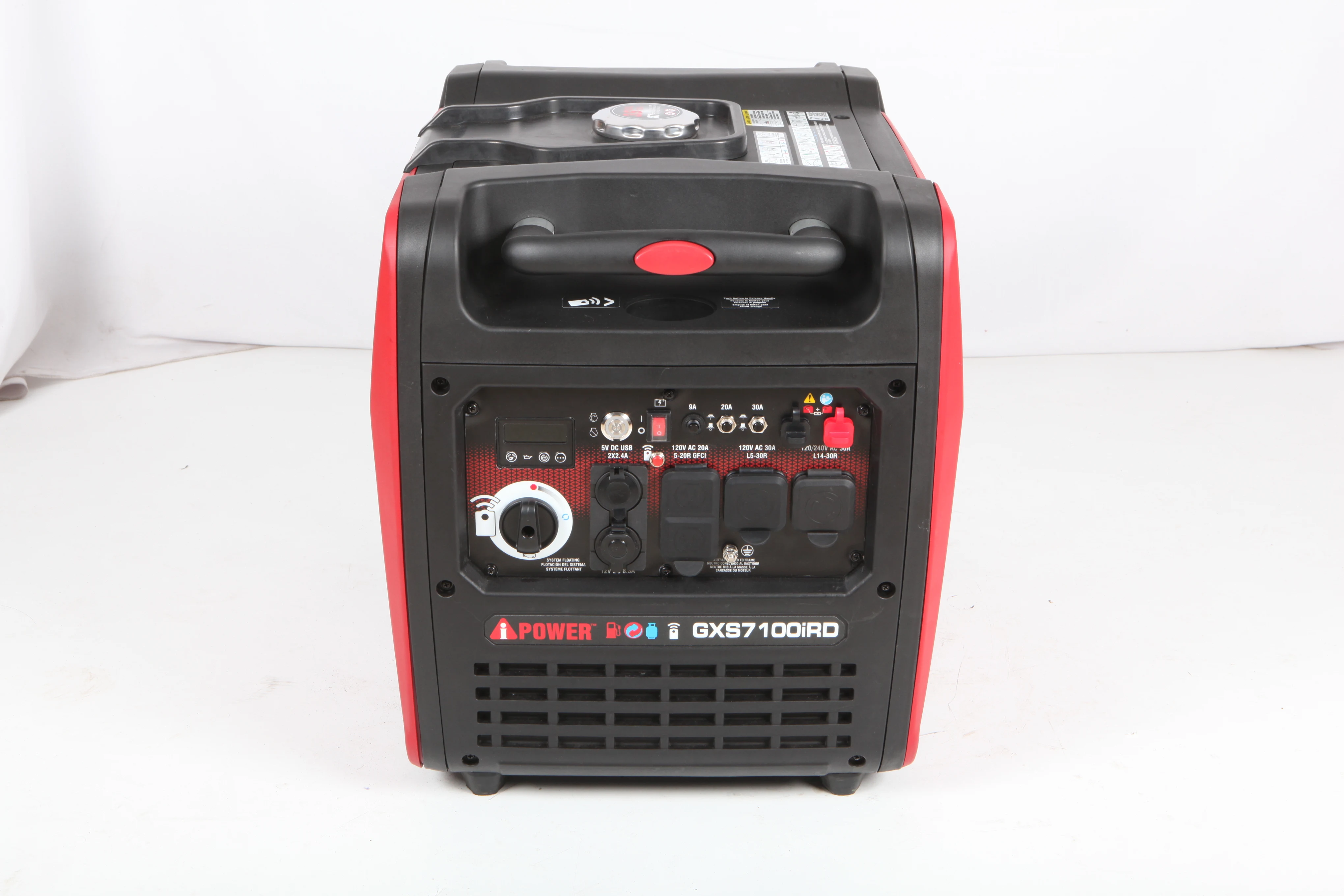 Dual Fuel LPG Inverter Generator Electric Portable silent 5500w 6000w