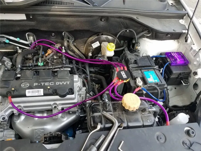 Для 12 В автомобильный стабилизатор фиолетового напряжения Mega-RAIZIN модифицированный стабилизатор напряжения для укрепления заземления