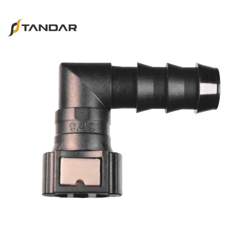 Sae 9.49mm Id6 Fuel Line Quick Connector for Car Fuel Urea Water Line System Nylon Pipe Rubber Hose Fittings Connect