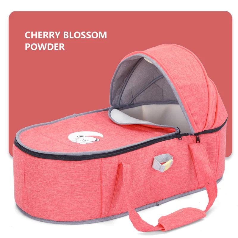 Portable Crib Basket For Newborns Baby Out Going Carry Cot