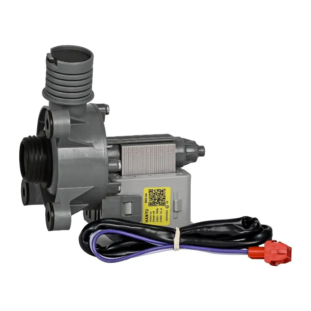 WH11X34742 Washer Pump Assembly (OEM Part) Fit for Frigidaire ,Washing Machine Drain Pump Motor