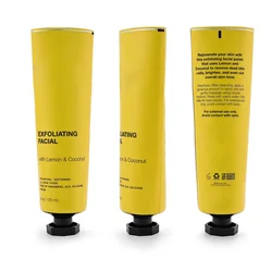 Wholesale biodegradable empty plastic soft tubes aluminum packaging toothpaste tube for cosmetics