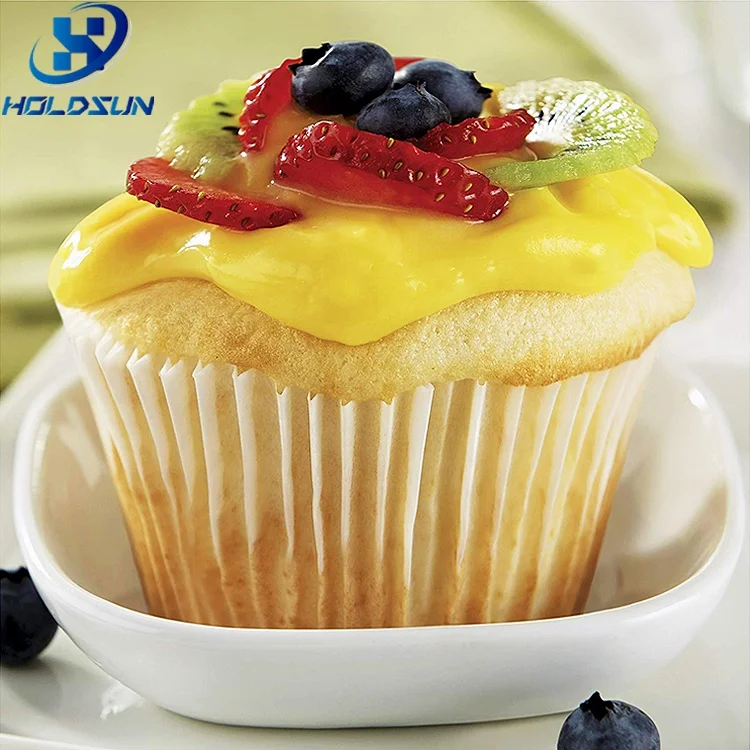 Household Non-Stick Flexible Custom Color Sunflower Round Silicone Cupcake Mold for Birthdays Baking