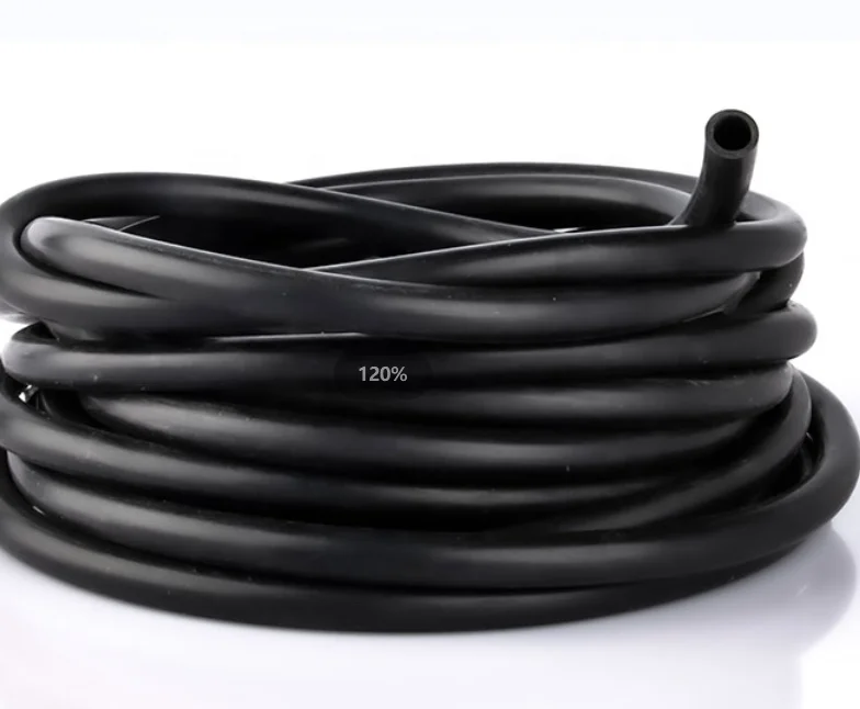 High Temperature Silicone Rubber Tube Tubing Pipe Heat Resistant Insulation Hose Factory Supply 8*10mm