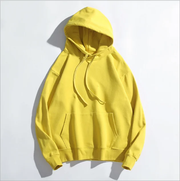 
OEM Wholesale Sports Wear Plain Pullover French Terry Custom Oversize Blank Hoodies For Men 