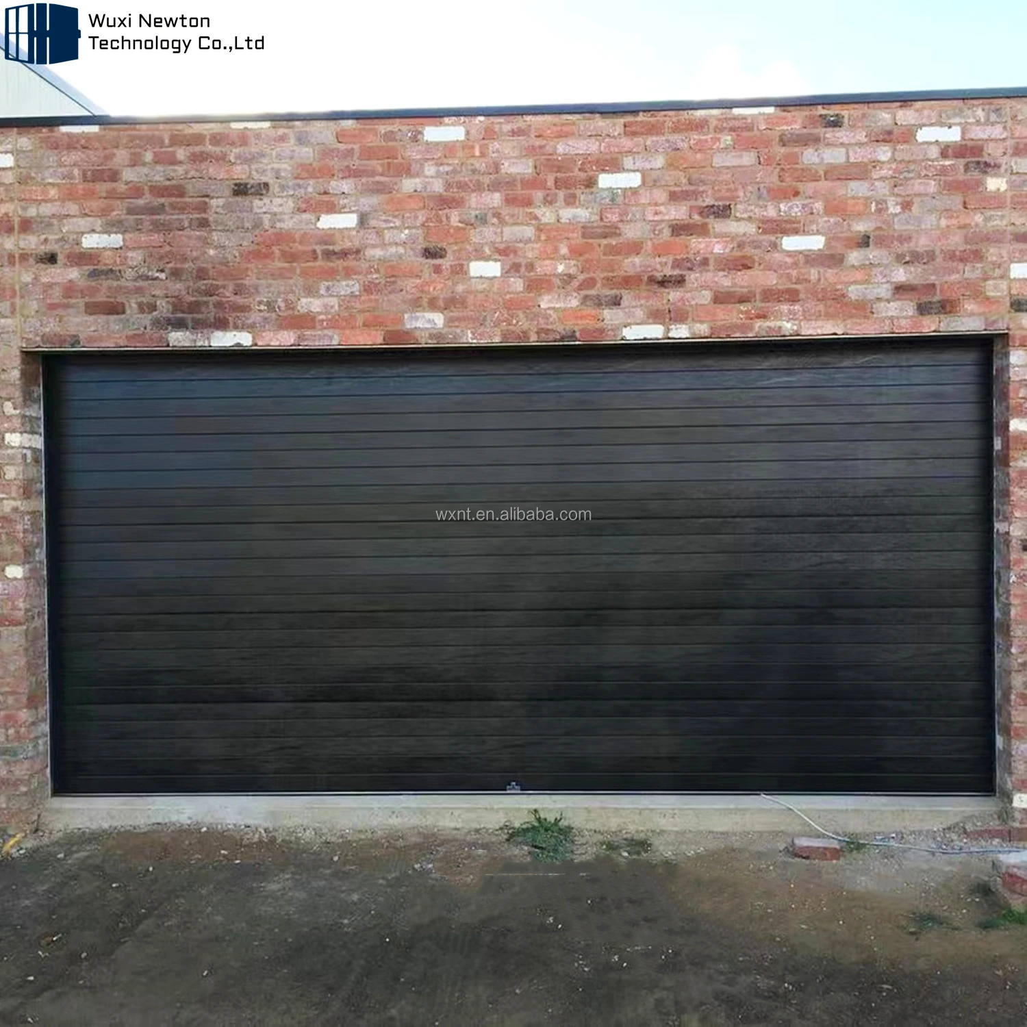 Factory Direct Selling Residential Automatic Sectional Garage Door Screen for 2 Car 16x7ft
