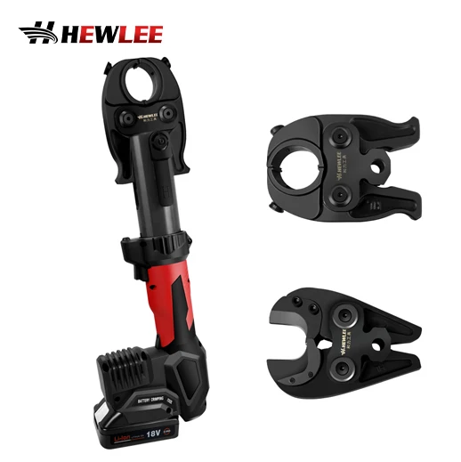 HEWLEE HZT-300C CE Presszange Akku 2 In 1 Mini Battery Powered Tool For Crimping And Cutting Cable