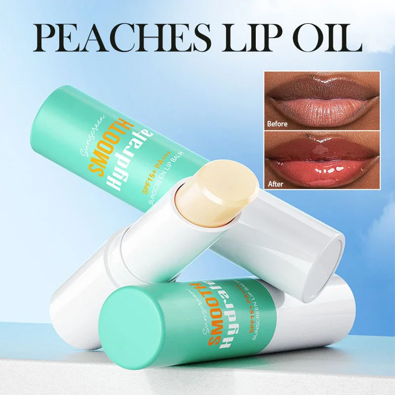 Hyaluronic Acid Natural Organic Lip Balm Moisturizing Nourishing Sunscreen Lip Plumper Lip Balm