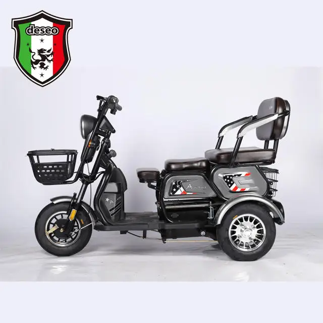Customized high performance color 501 800w moto electric tricycle cargecarryon