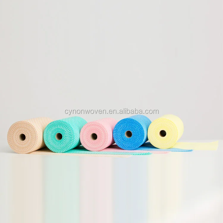 Antibacterial All Purpose Wiping Cloths J Cloth Type Cleaning Wipes  Roll