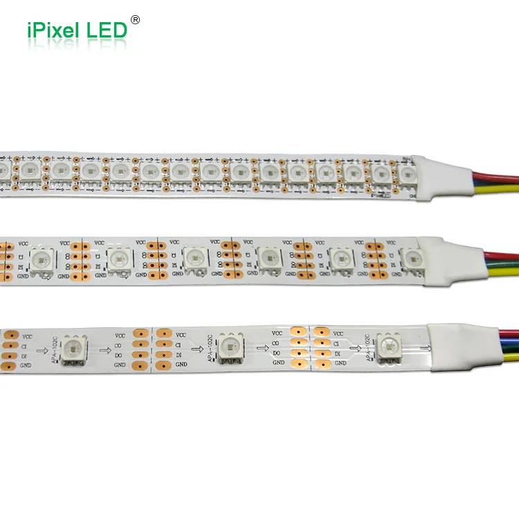 APA102C LED Strip, 60 LEDs /60 Pixels per meter addressable RGB LED Strip