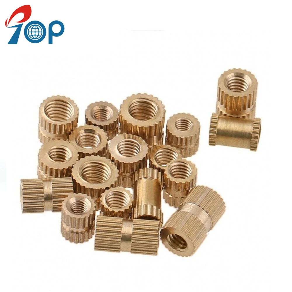 Brass Knurl Body Threaded Insert for Plastic Parts