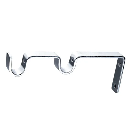 Durable Die Casting Curtain Rod In Dubai Adjust Aluminium Curtain Rod Bracket Window Rod Bracket