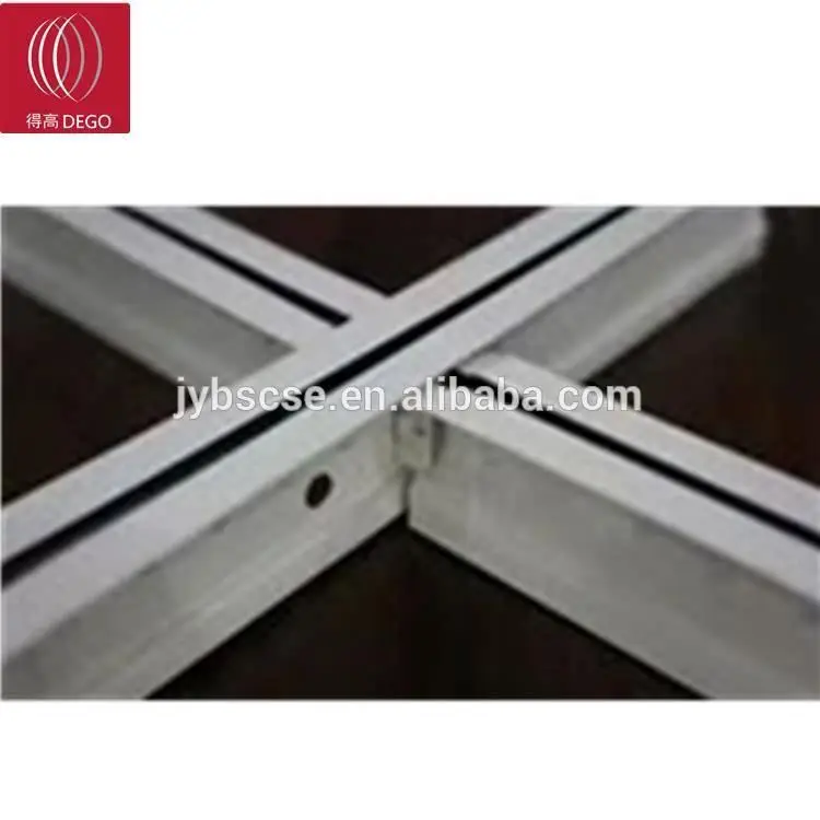 Suspended T Runner Ceiling t-grid angle tee, Main tee and cross tee
