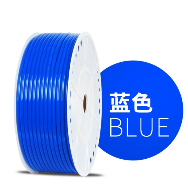 Blue Color Air Flexible High Temperature Pneumatic Tube Pu Polyurethane Hose