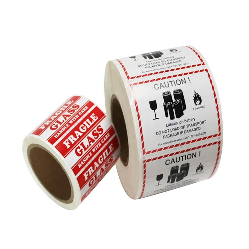  Виниловые наклейки печать на заказ водонепроницаемые этикетки для доставки 2 лист съемные