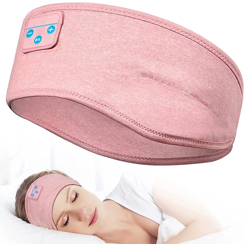 Yolo New Sleep Wireless Soft Sleep Eye Mask Sport Headband Music  bluetooth Headphone Sleeping Headsets
