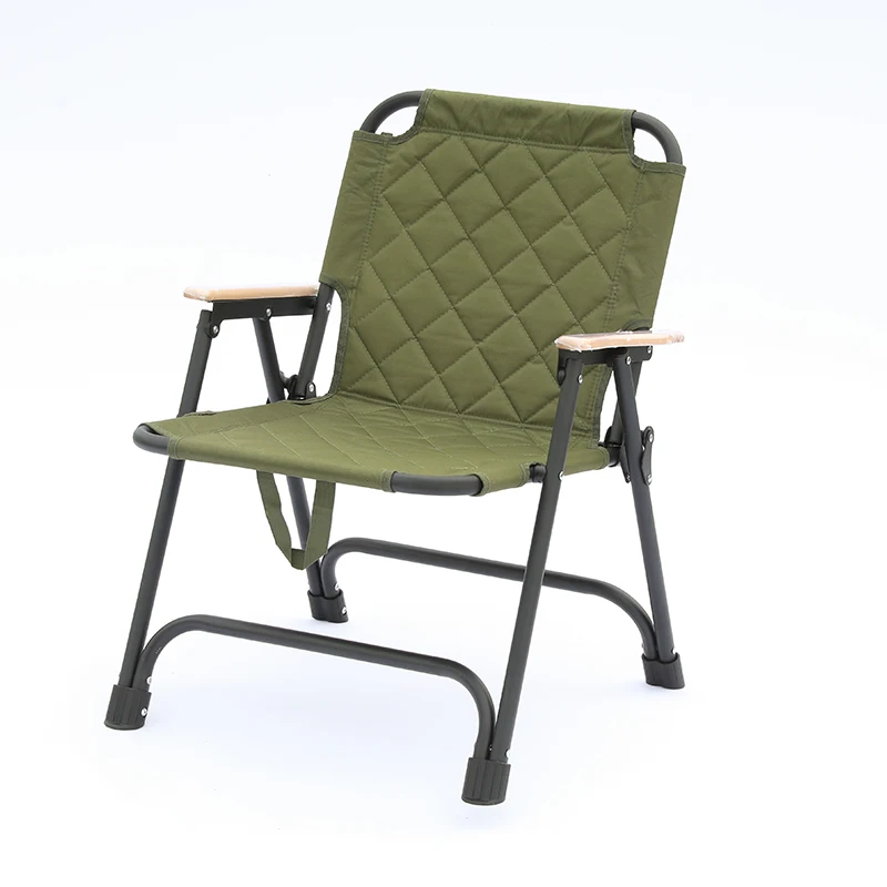 Outdoor Custom Lightweight Metal Aluminum Frame Foldable Fishing Beach Chair Folding Camping Directors Chair Wholesale