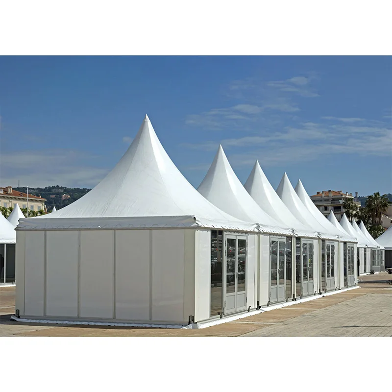 4x4 5x5 6x6 Trade Show Tent Pagoda Outdoor Party Event High Peaked Tent