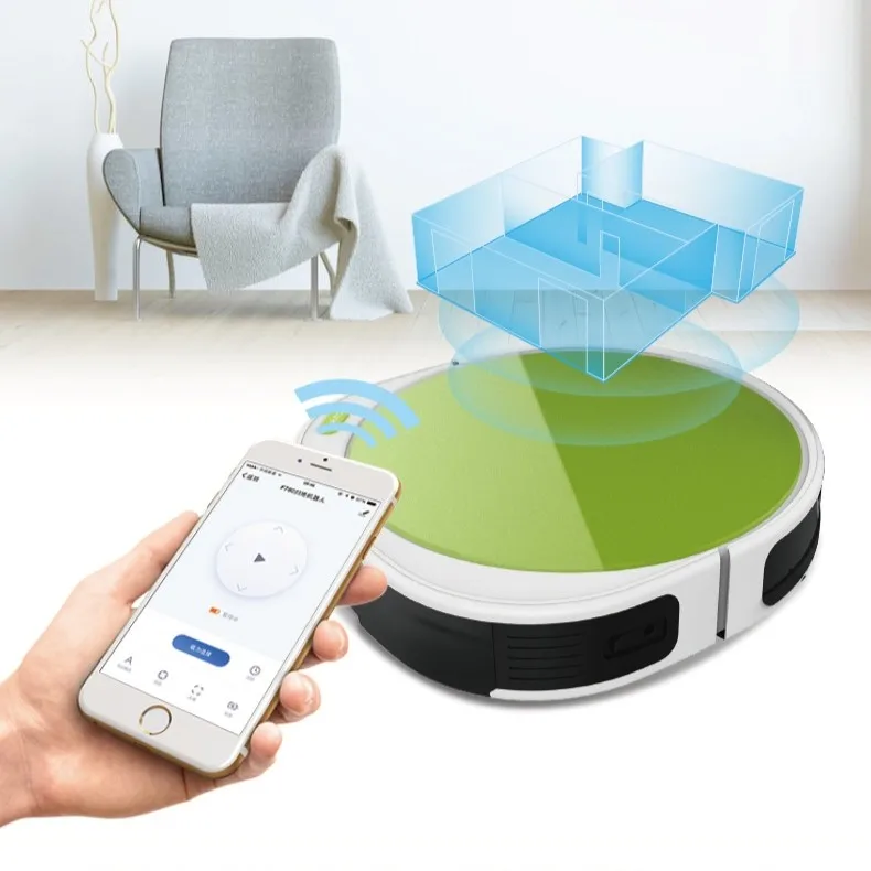 RC781 OEM Wet and Dry Robot Vaccum Cleaner Stair Cleaning Auto Household Robotic Vacuums