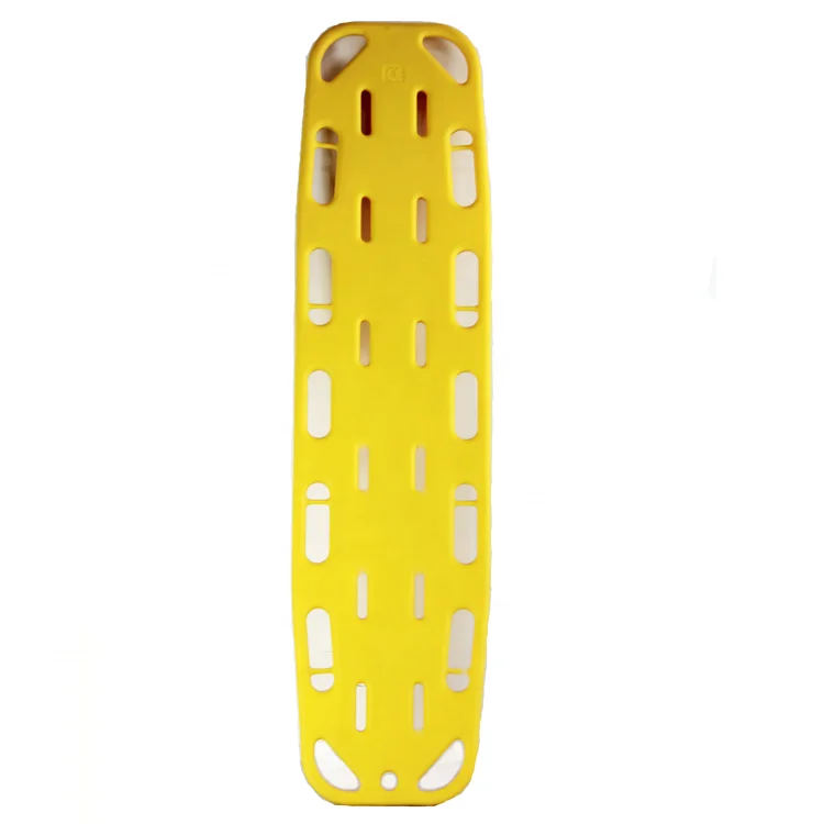 Medical Folding Emergency Spine Board Plastic Spine Board Stretcher Spinal Board