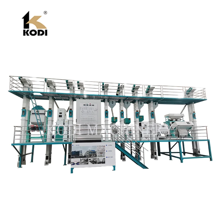 KODI MTP Series Hot Sale Complete Set Combined Rice Mill Machine