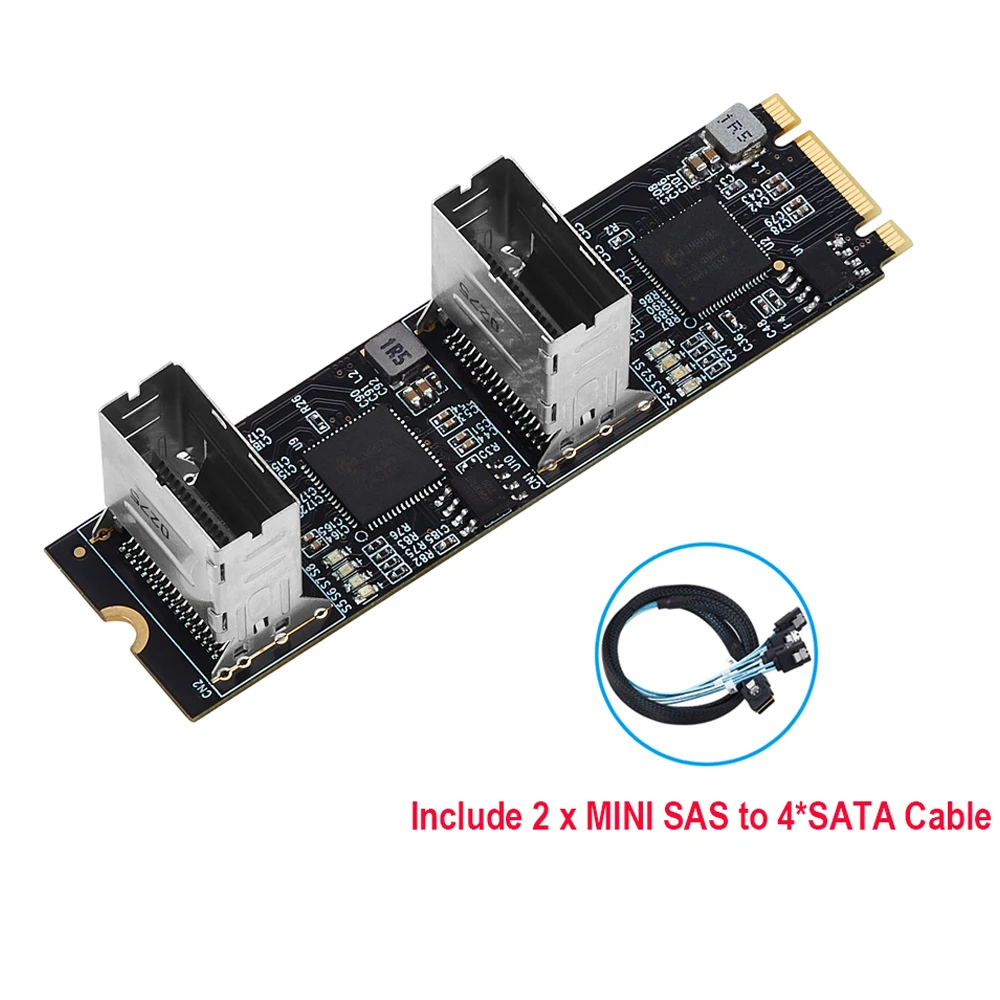 Sale China Sata 6g Sff8087 Card Stock M.2 To Sata Iii Adapter China Pci E To Sata Adapter
