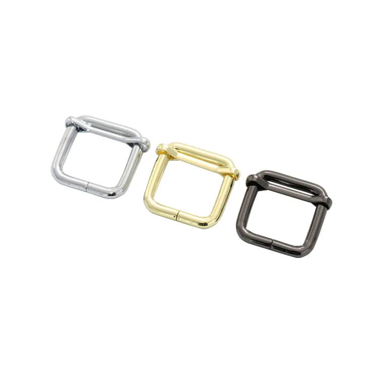 Popular High Quality Adjuster Slide Buckle Metal Tri-glide Pin Buckle Adjustable Buckle