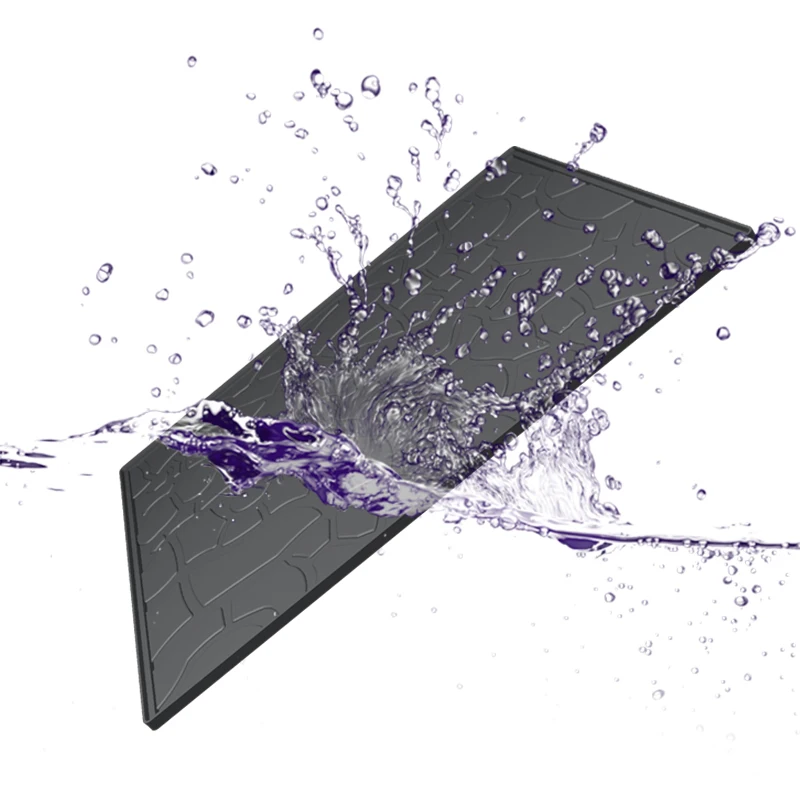 Новый дизайнерский силиконовый коврик Wellfine, коврик для шкафа против усталости, коврик для ванной комнаты с водонепроницаемым моющимся