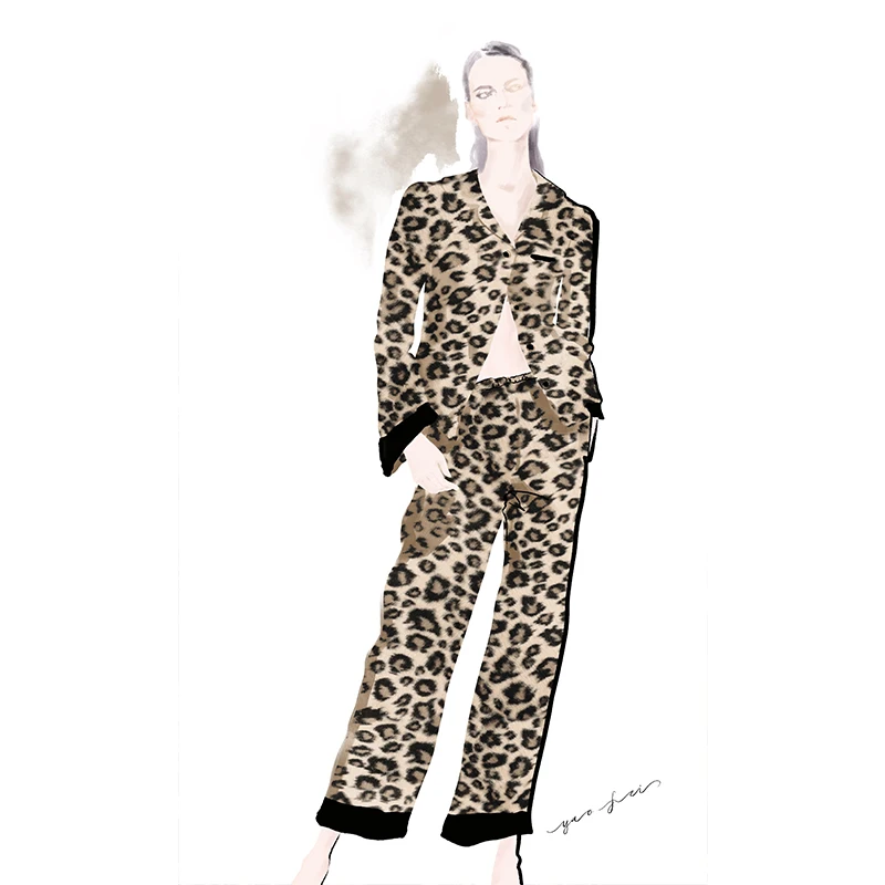 Custom LOGO designer clothing pajamas Apparel Design Services