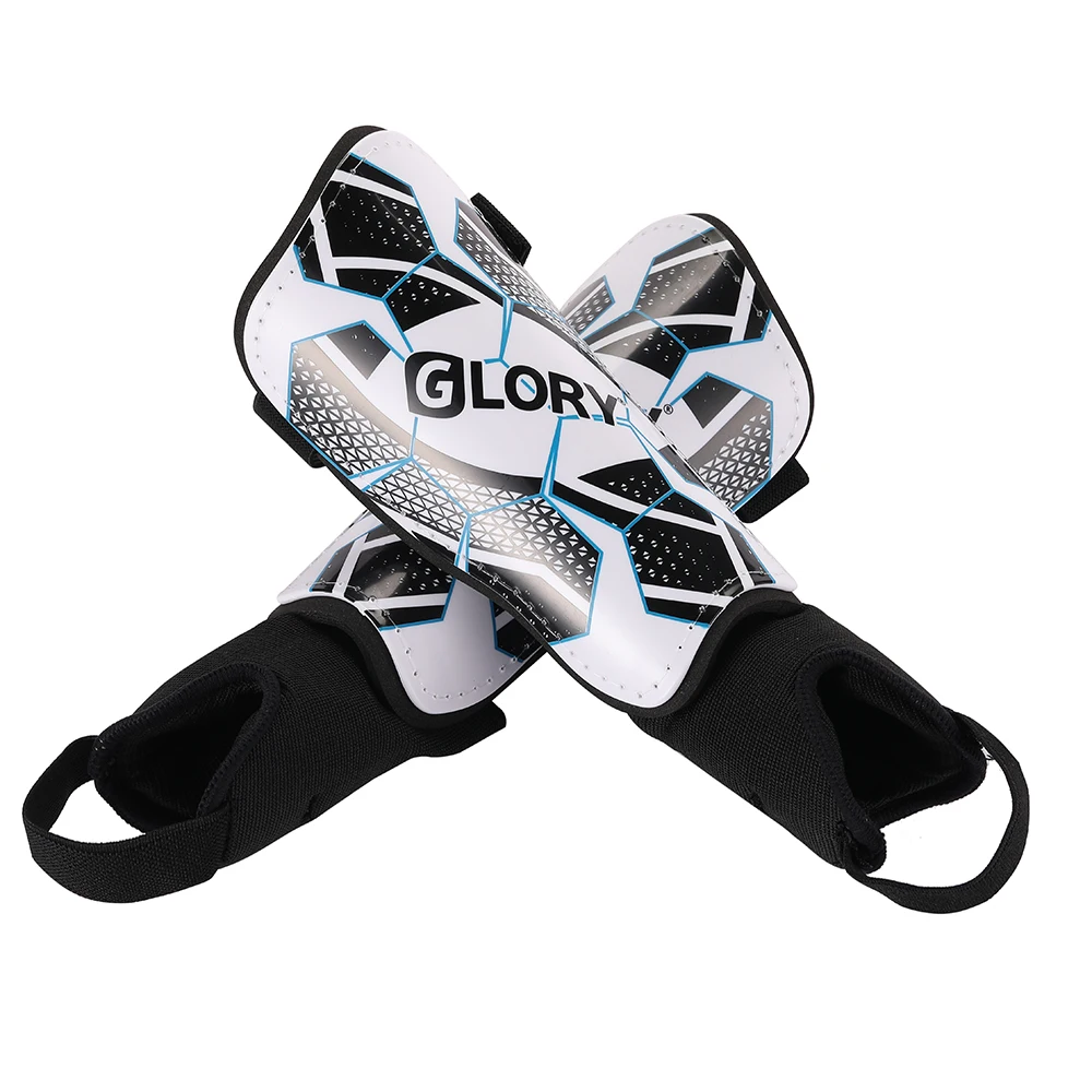 Glory High Quality Shin Instep Pads Football Shinguards MMA Leg Foot Guards Thai Kick Boxing Ankle Protector for Leg Protection