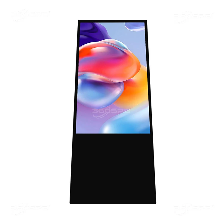 360SPB|IPI55' Indoor floor standing  makita 18v battery digital signage and display touch advertising kiosk