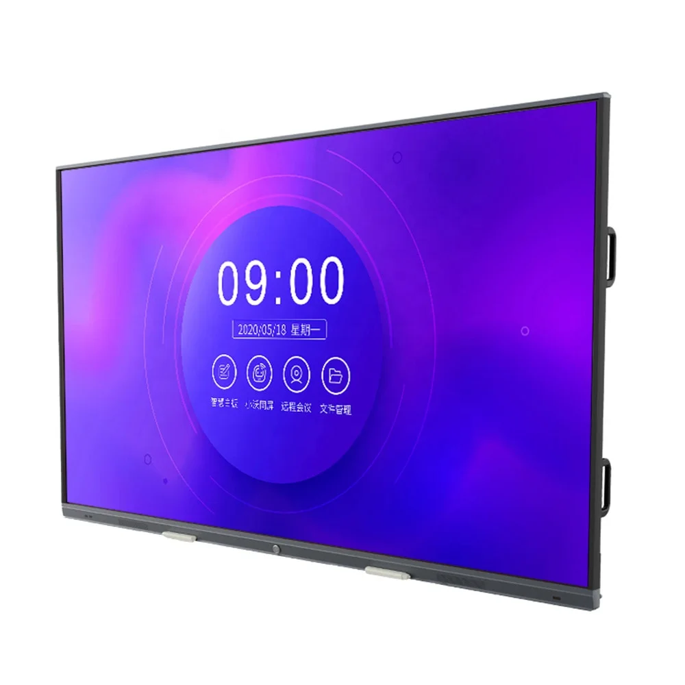 65 inch infrared 20 points digital interactive whiteboard with optional external Camera/Mic