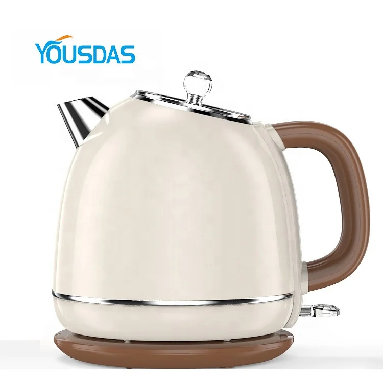 Customized logo 1.8 liter hotel home appliance kettle electric tea kettle water boiler 2022 new design double wall kettle