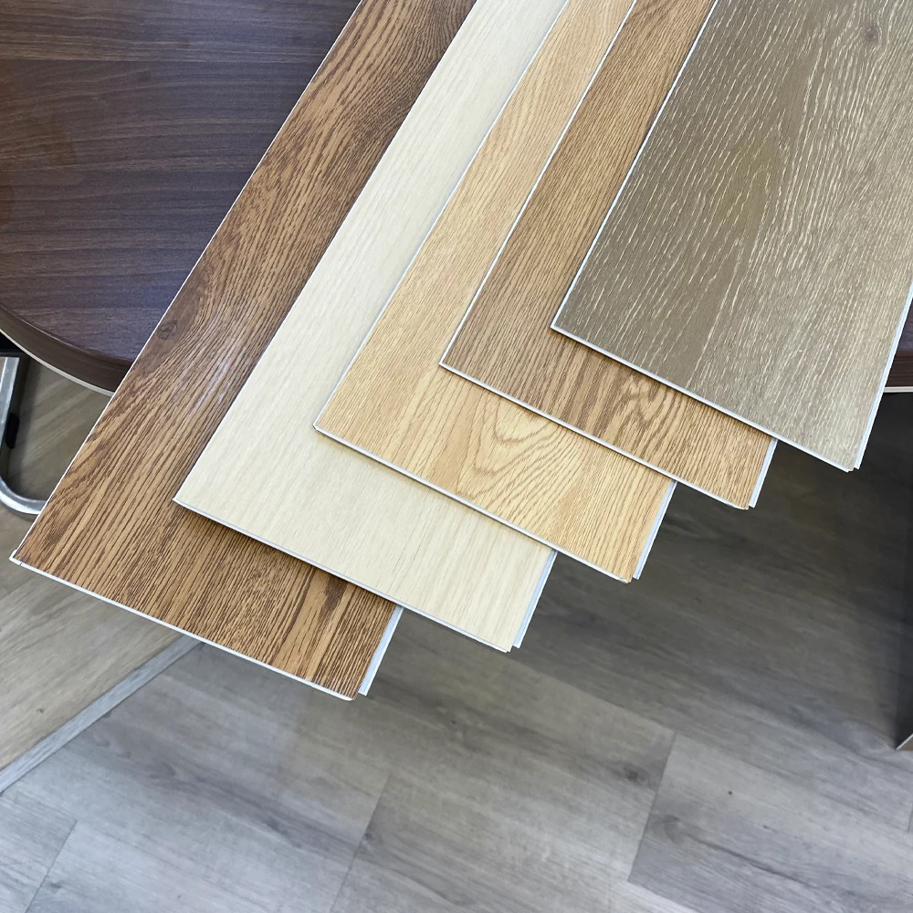 China Factory 5Mm Style Lvt Vinyl Interlocking Spc Flooring 6Mm