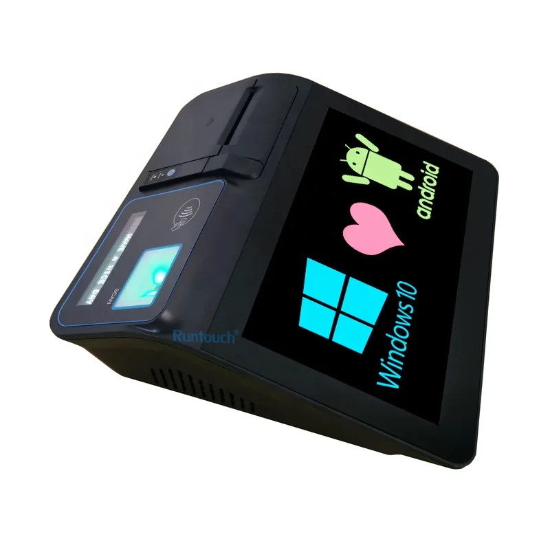 Reasonable Price Windows Android Linux OS Based Touch Screen POS Terminal