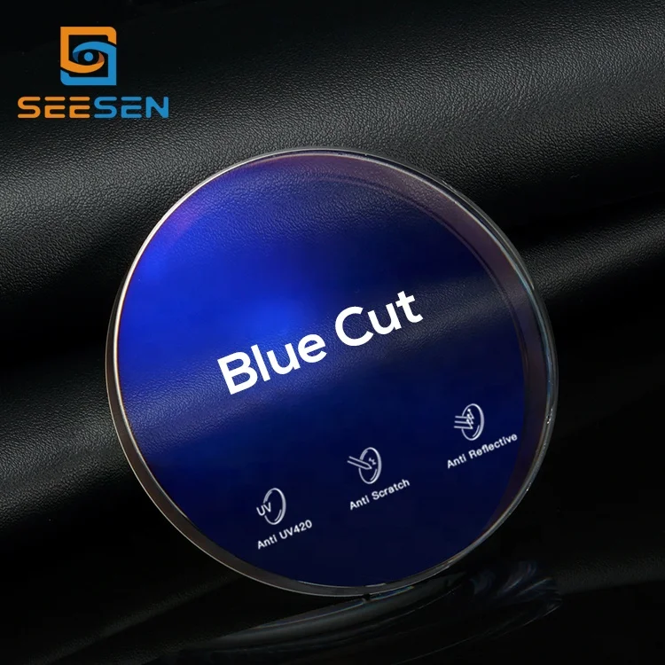 1 67 MR-7 синие ВМП линзы с высоким индексом Асферические cr рецепту готовой ASP HMC SV