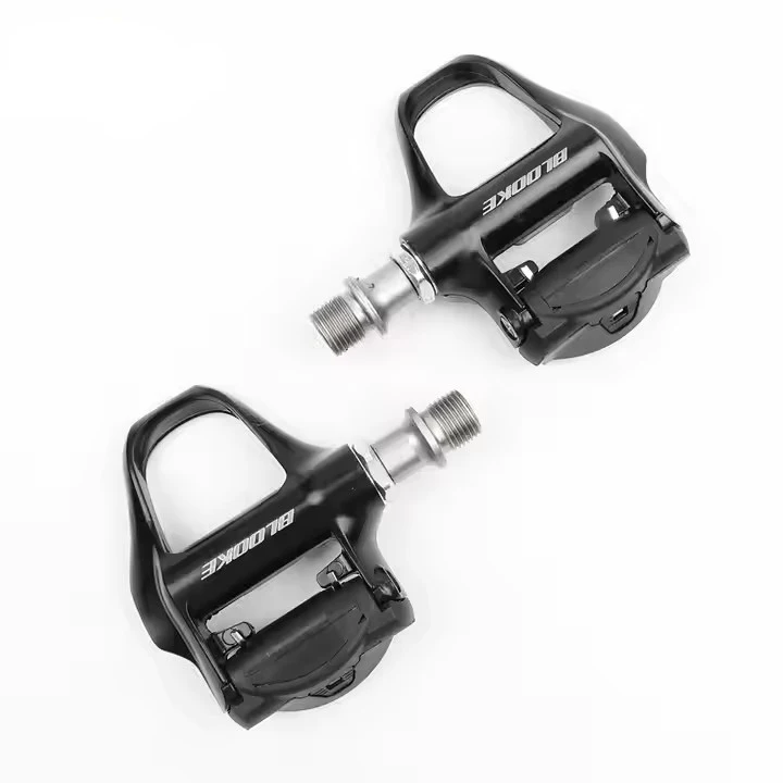 XUNTING Aluminum Alloy Ultralight Pedal Rainbow Multicolour Electroplating Sealed Bearing Self Lock Bicycle Pedal