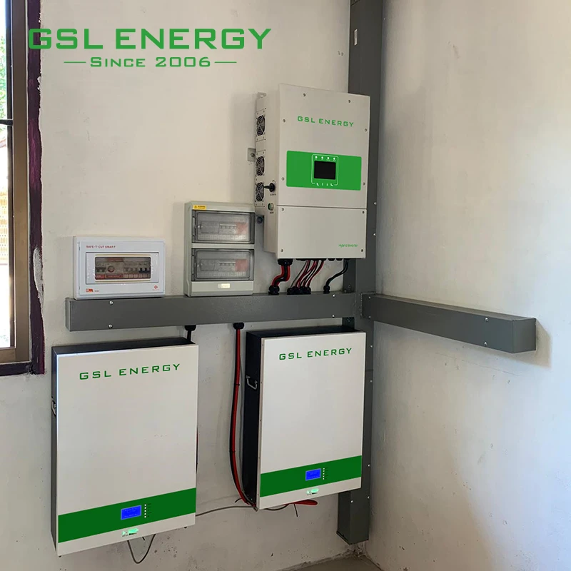 GSL ENERGY Factory Direct On Grid Solar Power Panel System Lithium Solar Power Storage Wall 10Kw lifepo4 48v 200ah powerwall