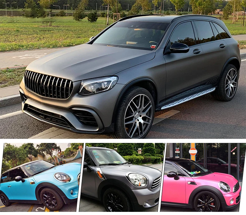 High Quality Matte Process Car Color Film Applied to Body Wrapping Film