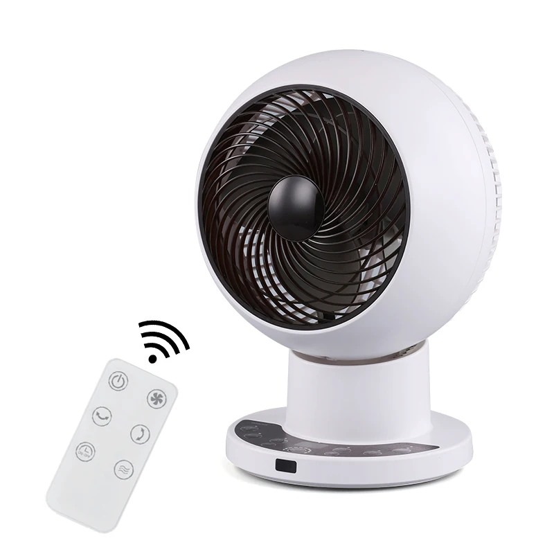 Household Air Cooler Turbo Slient Multi-function Smart wind Touch Panel DC Table Fan Remote Control Air Circulation Fan