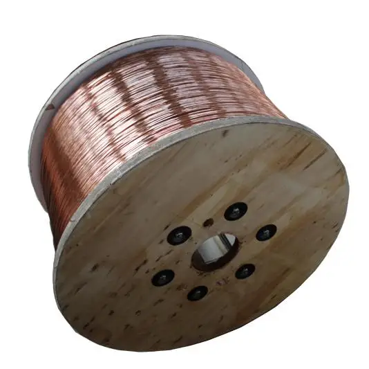 Copper Clad Aluminum CCA wire alloy wire for feeder cable coaxial cable
