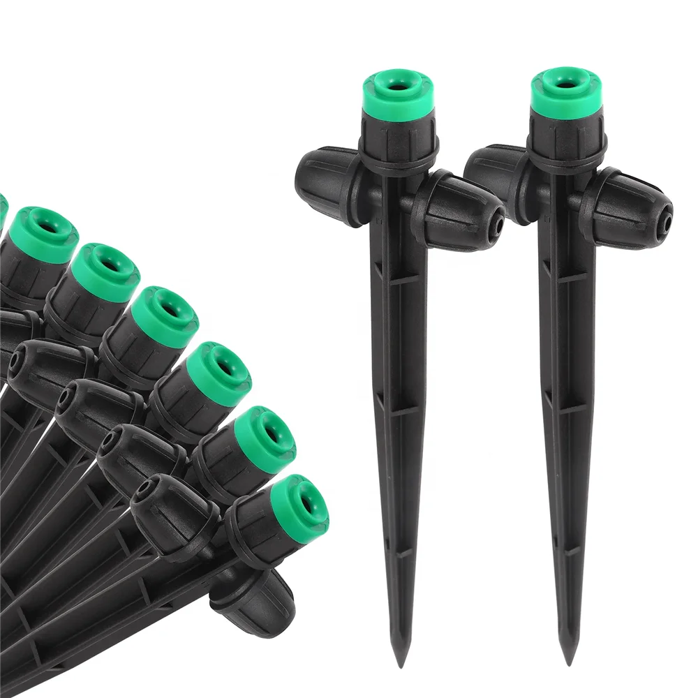 Adjustable Scattering Sprinkler With Spike Irrigation system 360 Sprinkler with Stand Watering Emitter