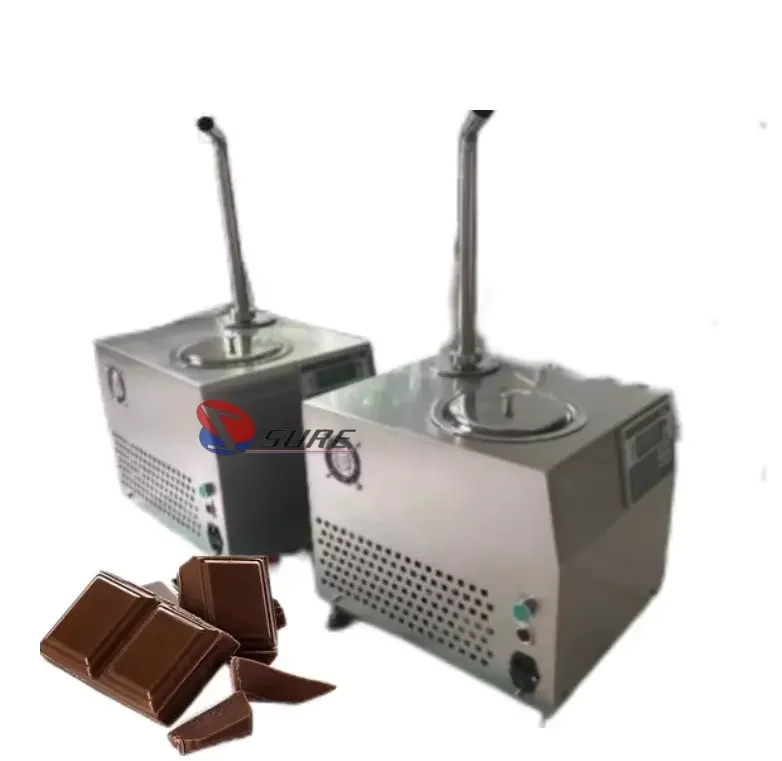 Chocolate Temperature Control Machine Chocolate Enrobing Machine Small Melt Chocolate Machine